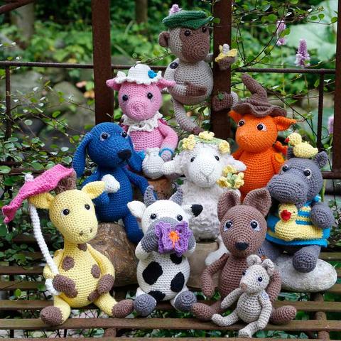 

9 Gehäkelte Tiere (Amigurumi) - Go Handmade
2