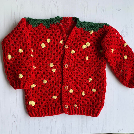 

Strawberry - Kinder Cardigan
1