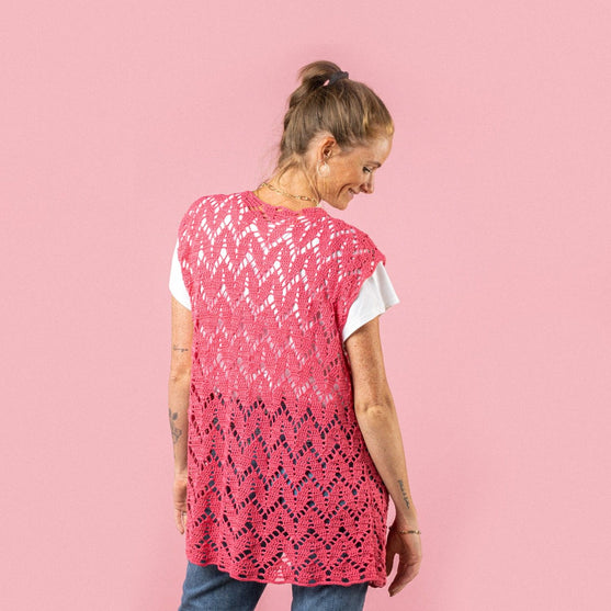 

Leaf Me On - Weste - Pink Collection
2