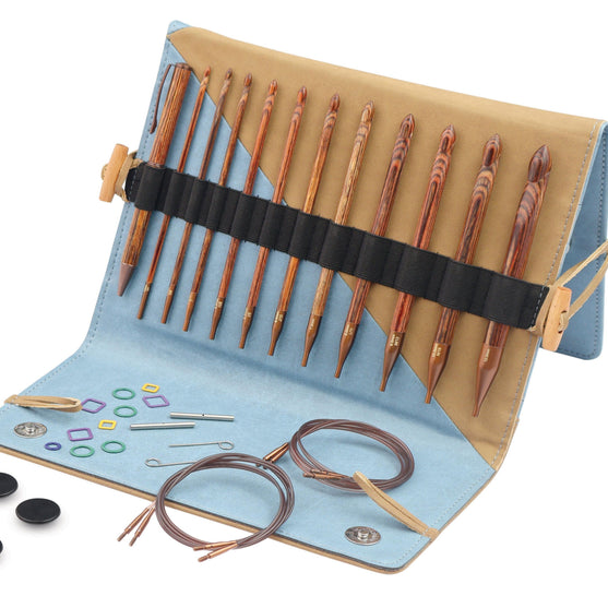 

Ginger - Austauschbares Tunesische Häkelnadelset - KnitPro
1