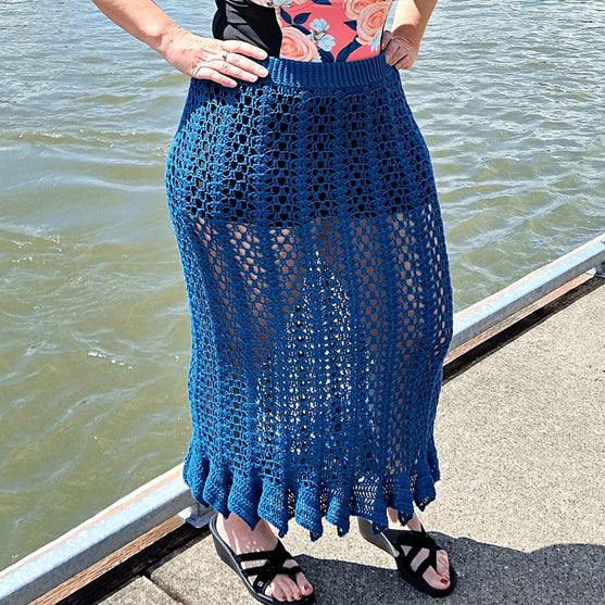 

Sirena - Maxi-Rock & trägerloses Überzieh-Kleid
1