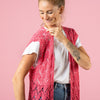 

Leaf Me On - Weste - Pink Collection
3