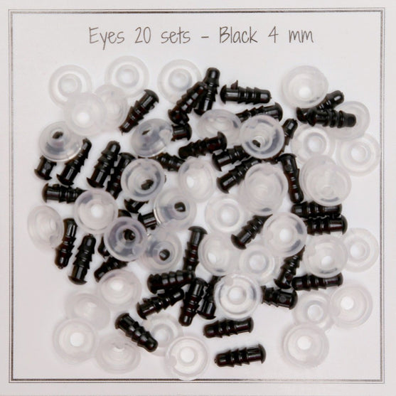 

Sicherheitsaugen - 4 mm - Go Handmade
1