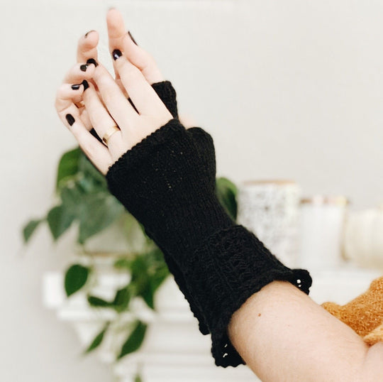 Glorious Haunting - Fingerlose Handschuhe
