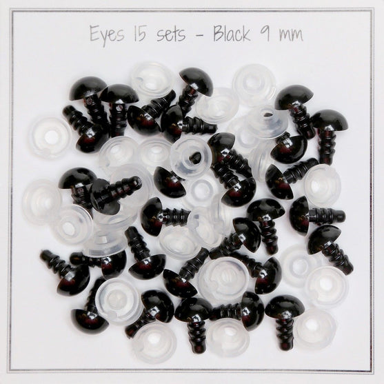 

Sicherheitsaugen - 9 mm - Go Handmade
1