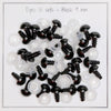 

Sicherheitsaugen - 9 mm - Go Handmade
1