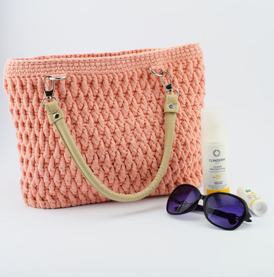 Ribbon Tasche mit Henkel