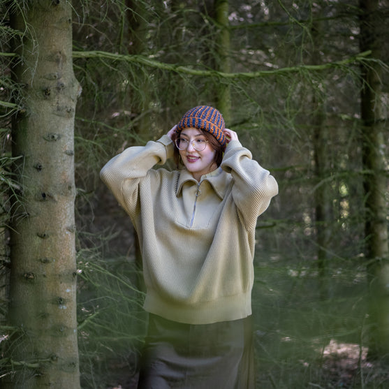 

Faux Brioche - Beanie
4