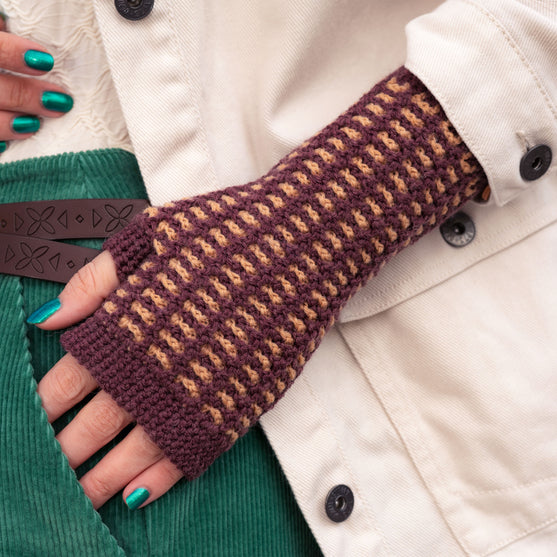 

Kaleidoskope - Fingerlose Handschuhe
4