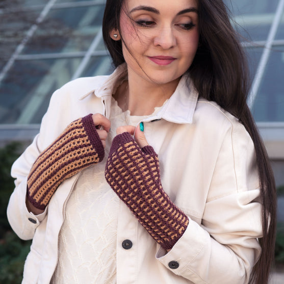 

Kaleidoskope - Fingerlose Handschuhe
1