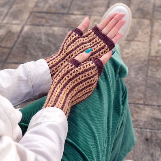 

Kaleidoskope - Fingerlose Handschuhe
7