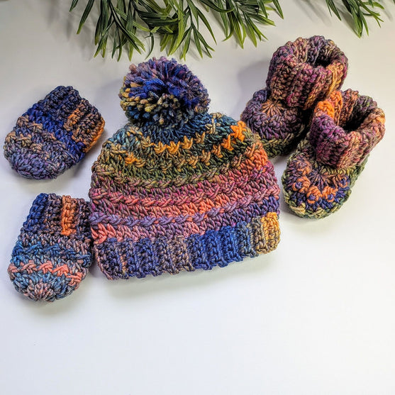 

Little Autumn - Beanie Set
1