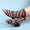 

Socken im Jacquardmuster
1