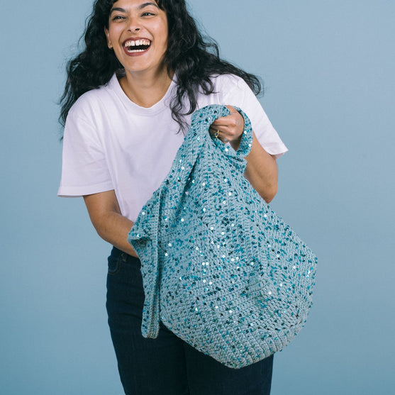 

Summer Breeze Sparkle - Strandtasche
7