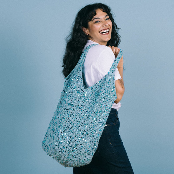 

Summer Breeze Sparkle - Strandtasche
2