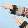 

Handstulpen im Jacquardmuster
3