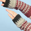 

Handstulpen im Jacquardmuster
2