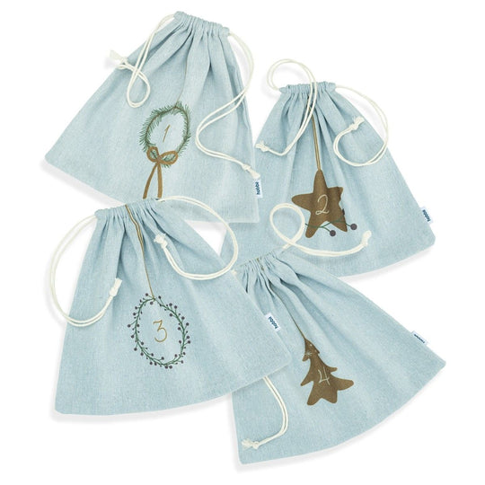 Adventsbeutel - 4er Set - Hobbii