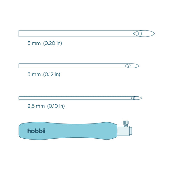 

Austauschbares Punch Nadel Set - Hobbii
8