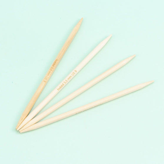 

Bamboo Stumpfstricknadeln - 15 cm - Hobbii
8