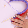 

Tunesische Bambushäkelnadel mit Seil – 50 cm - Hobbii
3