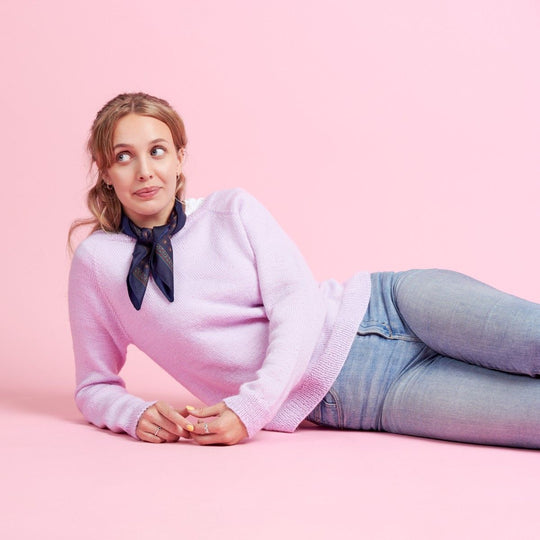 Bente - Top-down Pullover