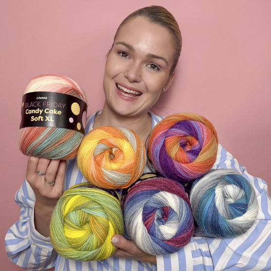 

Black Friday Candy Cake Soft XL (Limited Edition) - Hobbii
3