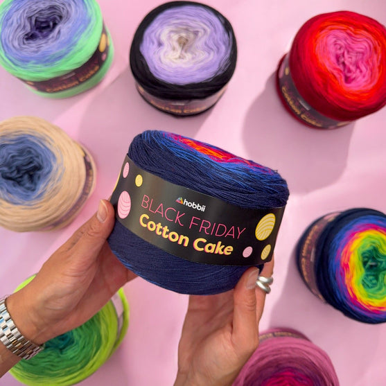 

Black Friday Cotton Cake (Limited Edition) - Hobbii
5