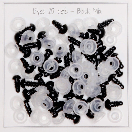 

Sicherheitsaugen - Mischpackung - Go Handmade
1