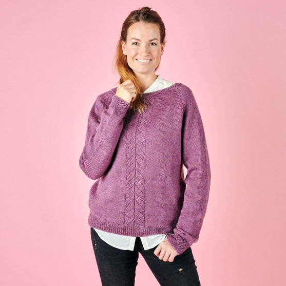 

Bodil - Top-down Pullover
1