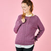 

Bodil - Top-down Pullover
2