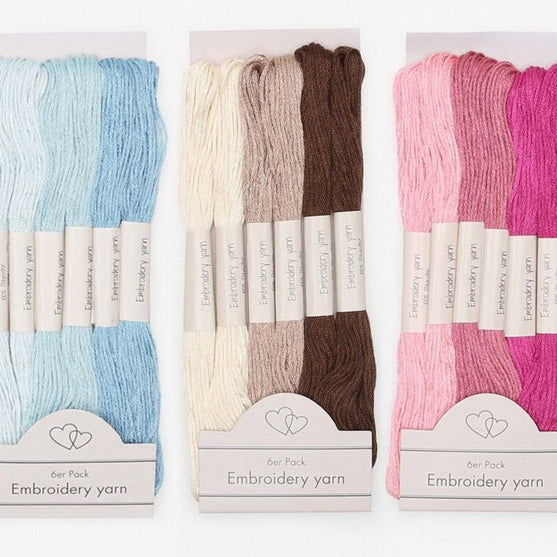 

Stickgarn 6-er Pack - Go Handmade
1