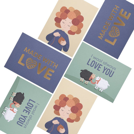 

Postkarten - I wool always love you - Hobbii
2