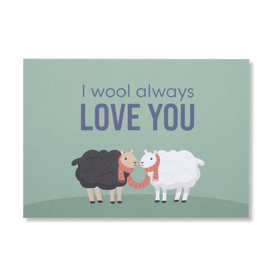 

Postkarten - I wool always love you - Hobbii
3