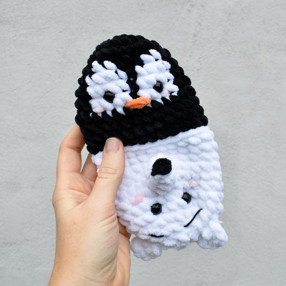

Pinguin und Eisbär - Wendepuppe
1