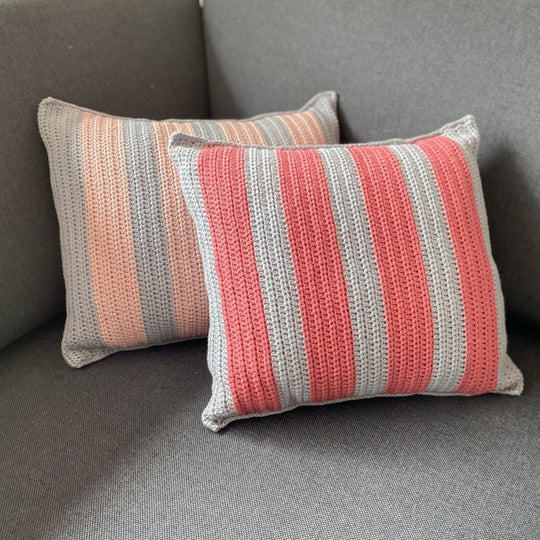 Cotton Stripes Kissen – Quadratisch