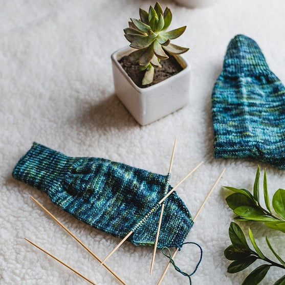 

Bamboo Strumpfstricknadeln - KnitPro
5