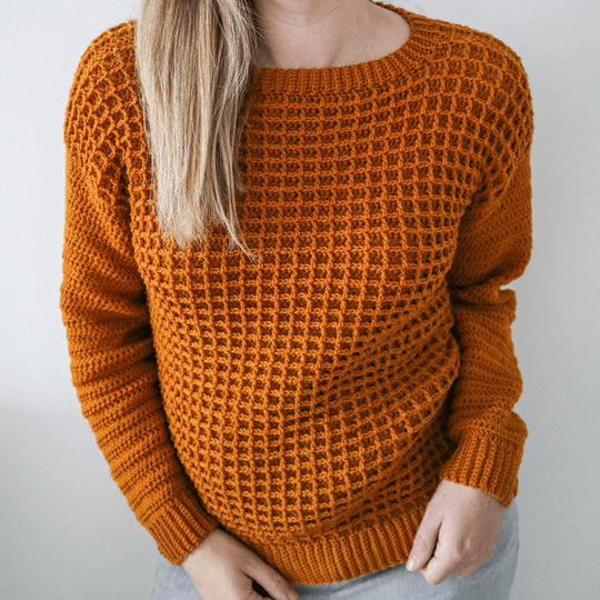 Honey Waffle - Pullover