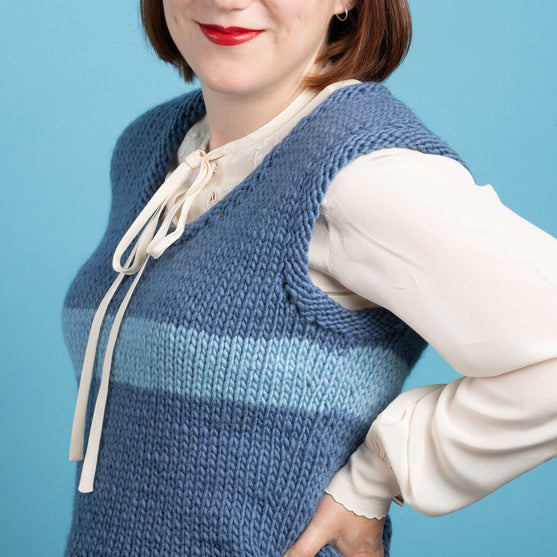 

Ann - Kurzer Pullunder
4