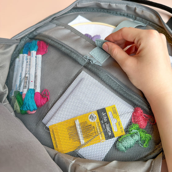 

Tasche für Stickprojekte - Hobbii
5