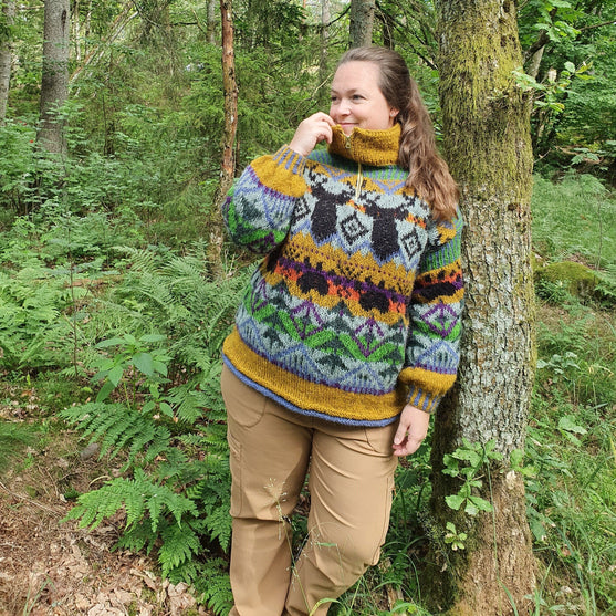 

Fauna - Pullover mit halbem Reißverschluss
1