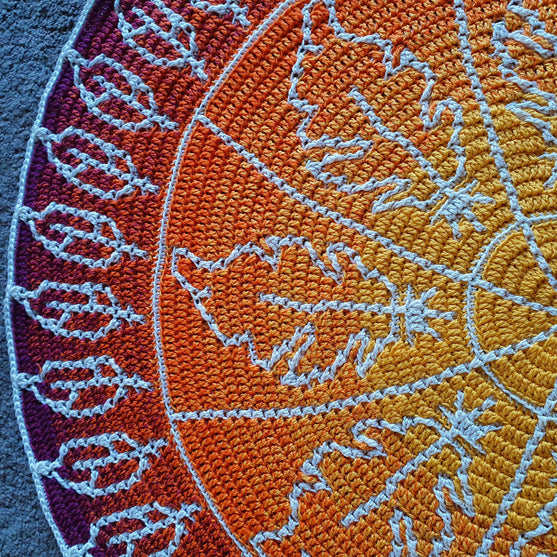 

Mosaic Feather - Teppich
3