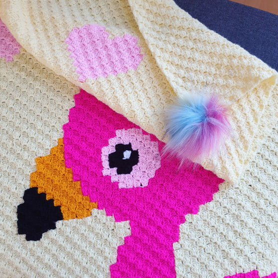 

Flamingo Love - Decke
3