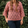 

Fleur - Lace Pullover
1