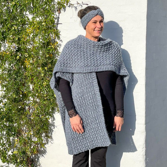 Fluffy Hygge - Poncho