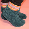 

Sofasocken - Gehäkelte Socken
1