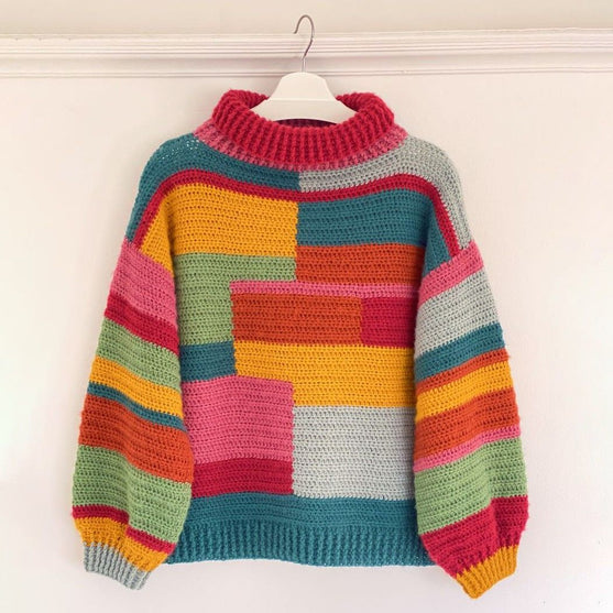 

Colour Block - Pullover
1