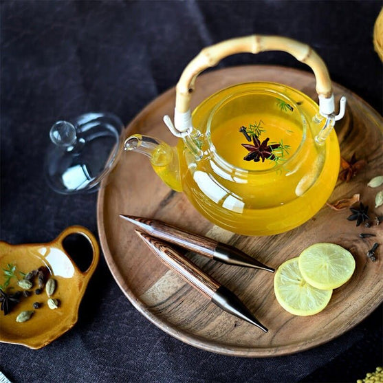 

Ginger – Kurze Austauschbare Rundstricknadeln – Birke - KnitPro
5