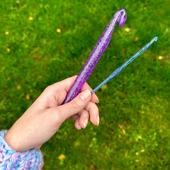 

Glitzer Häkelnadel - Hobbii
10