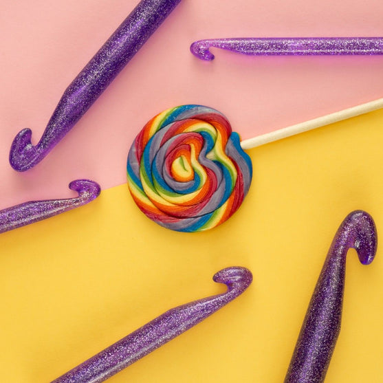 

Glitzer-Häkelnadel-Set – 5 Größen - Hobbii
2